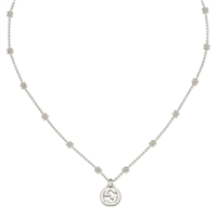 Collana Gucci Donna Interlocking G in Argento YBB47922100100U - YBB47922100100U
